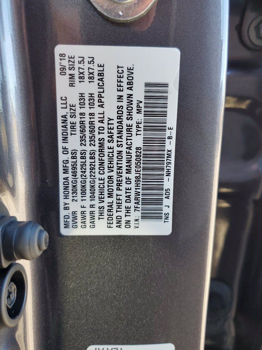 Used 2018 Honda CR-V Touring image 27