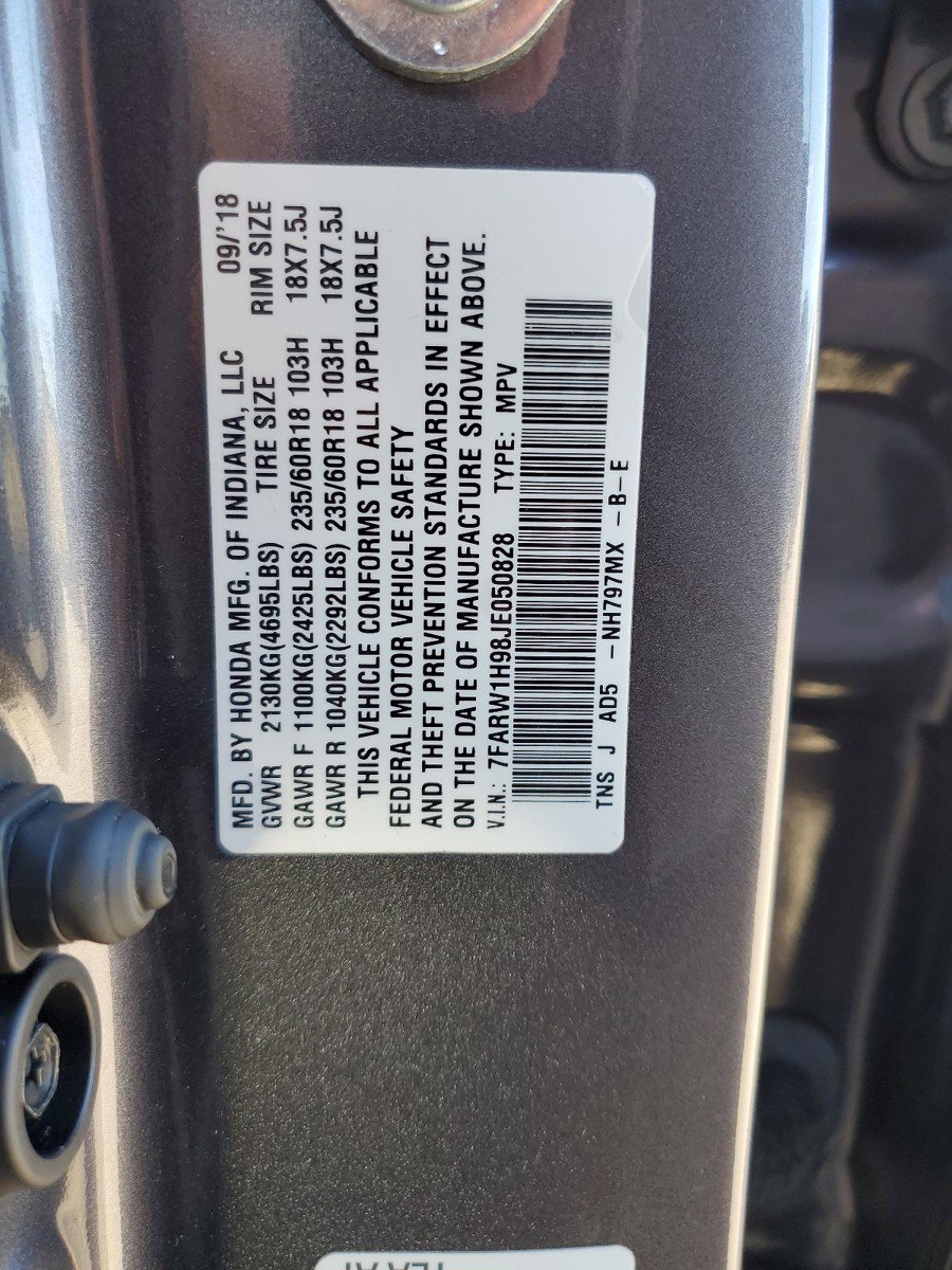 Used 2018 Honda CR-V Touring image 27