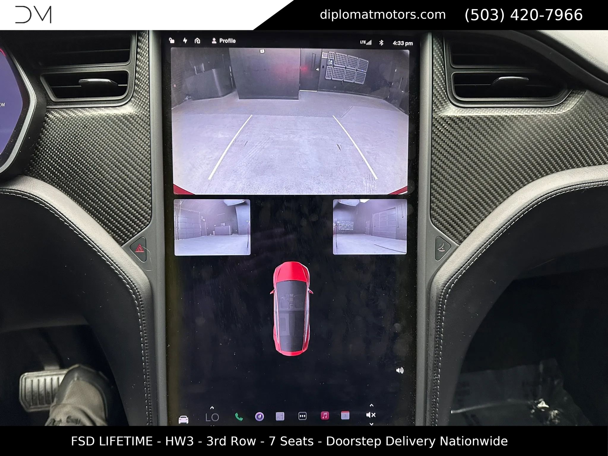 Used 2018 Tesla Model X 75D AWD/4WD image 36