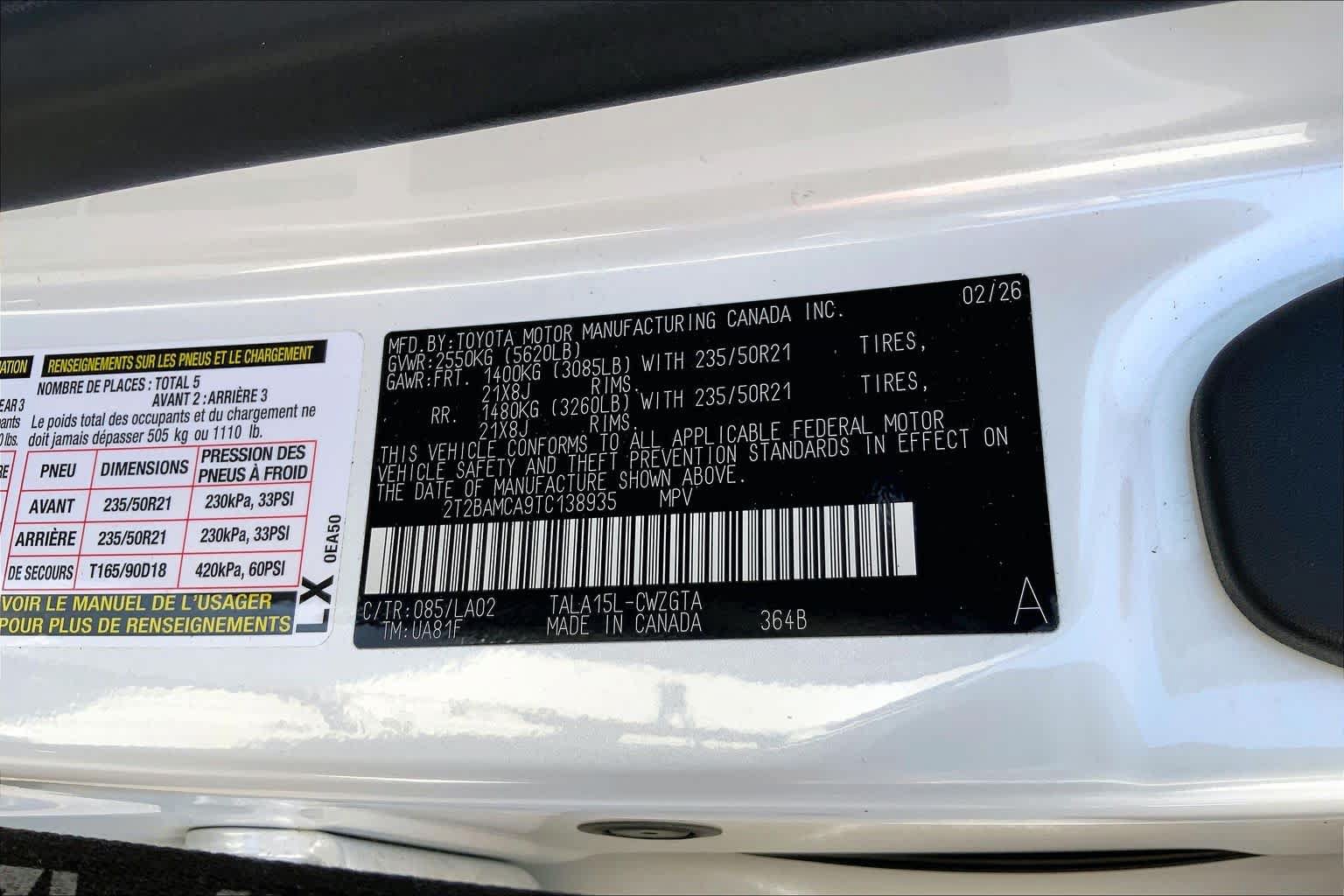 Certified 2026 Lexus RX 350 AWD w/ Convenience Package image 37