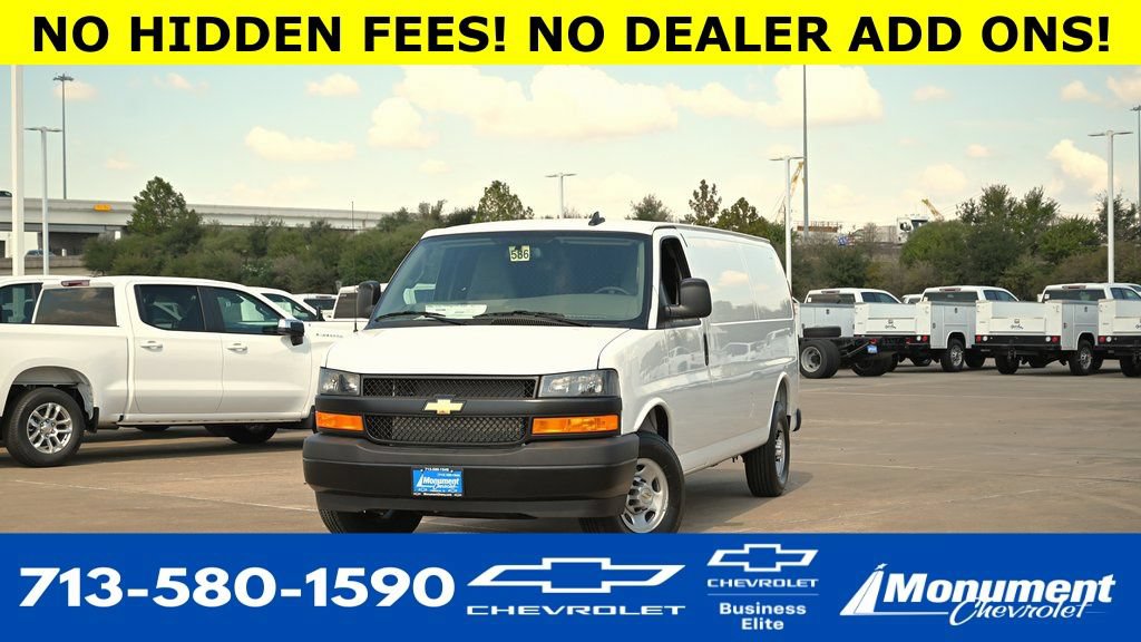New 2025 Chevrolet Express 2500 Extended w/ Driver Convenience Package RWD image 1
