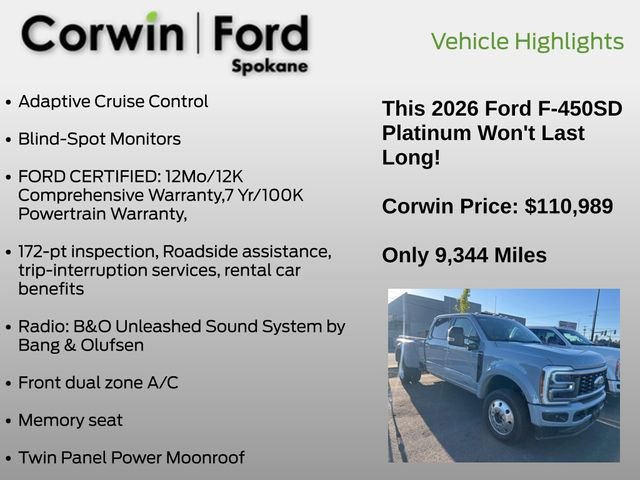 Used 2026 Ford F450 Platinum AWD/4WD image 6