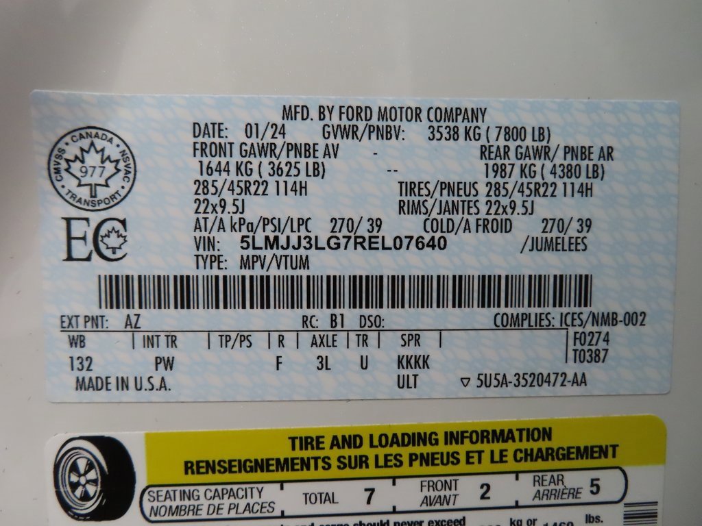 Used 2024 Lincoln Navigator L Reserve w/ Equipment Group 201A image 76