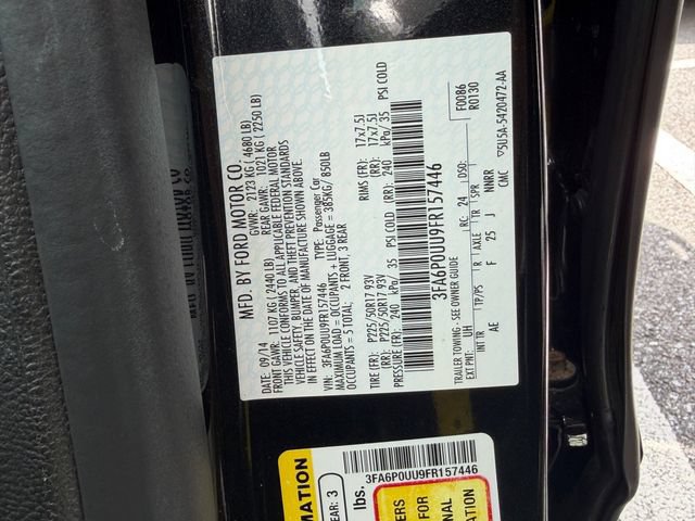 Used 2015 Ford Fusion S FWD image 31