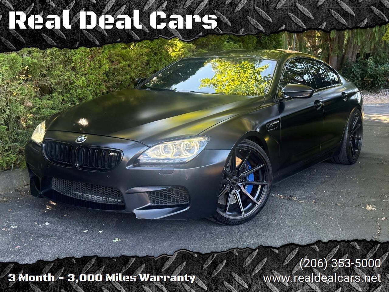 Used 2015 BMW M6 Gran Coupe w/ Competition Package RWD image 1