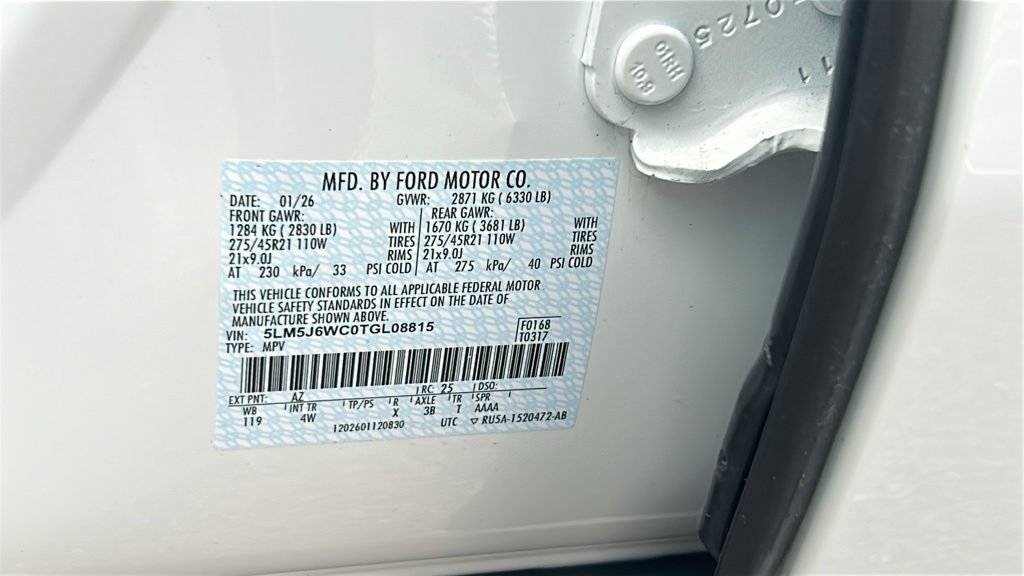 Used 2026 Lincoln Aviator 2WD w/ Jet Appearance Package image 50