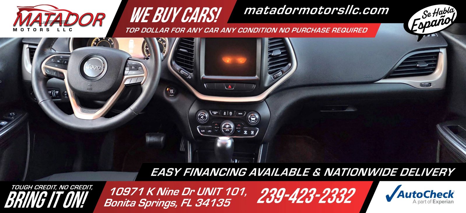 Used 2015 Jeep Cherokee Limited w/ Luxury Group FWD image 18