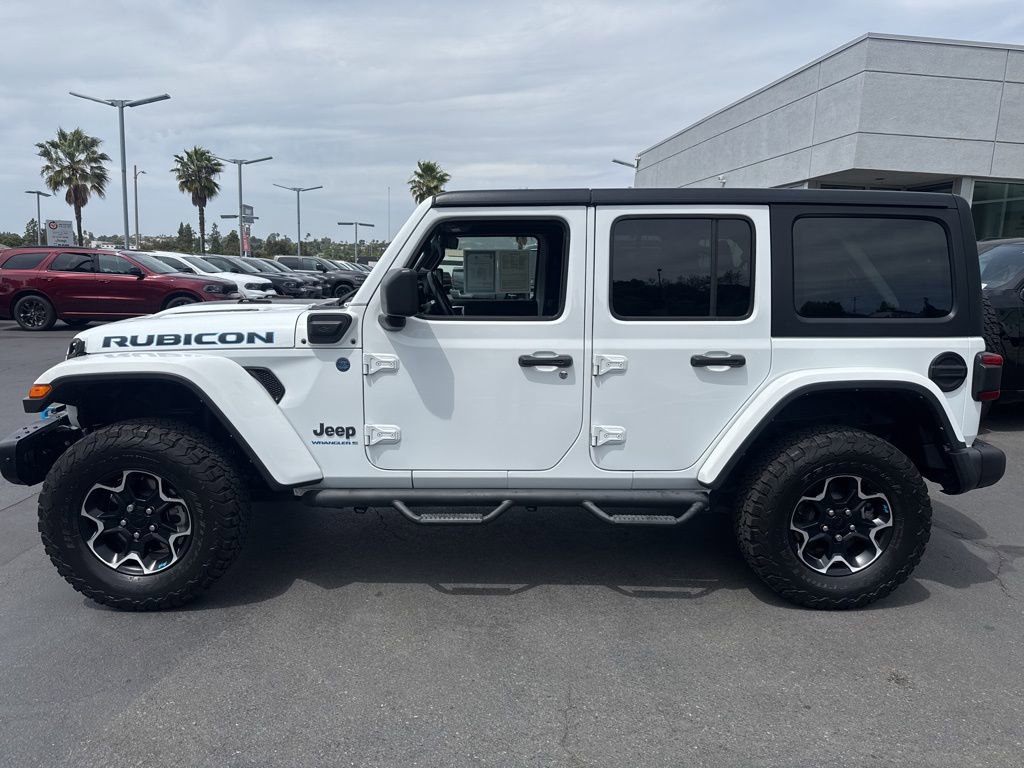 Certified 2023 Jeep Wrangler Unlimited Rubicon 4xe w/ Steel Bumper Group image 5