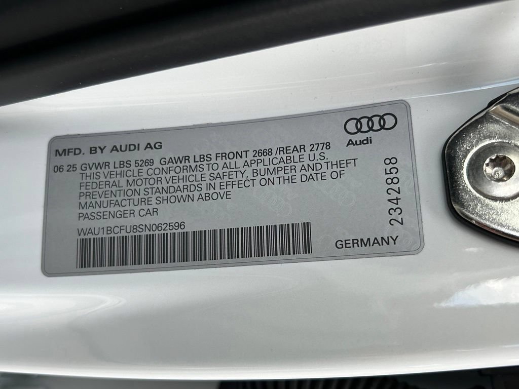 Used 2025 Audi A5 2.0T Premium AWD/4WD image 57