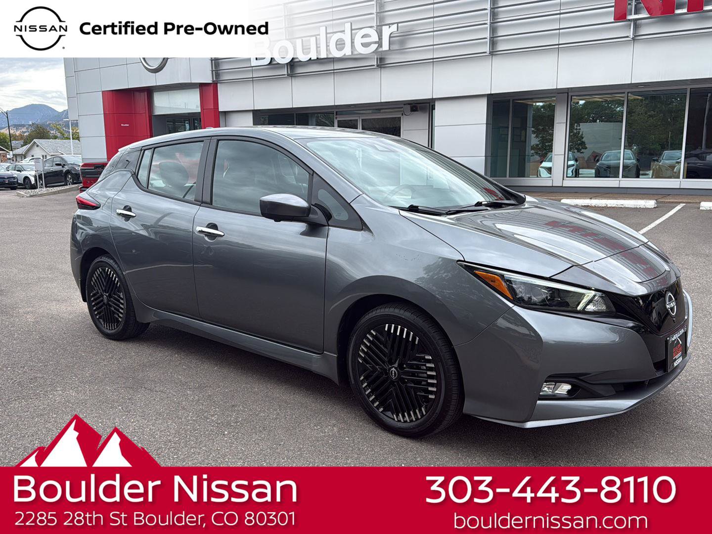Certified 2025 Nissan Leaf SV Plus FWD image 1