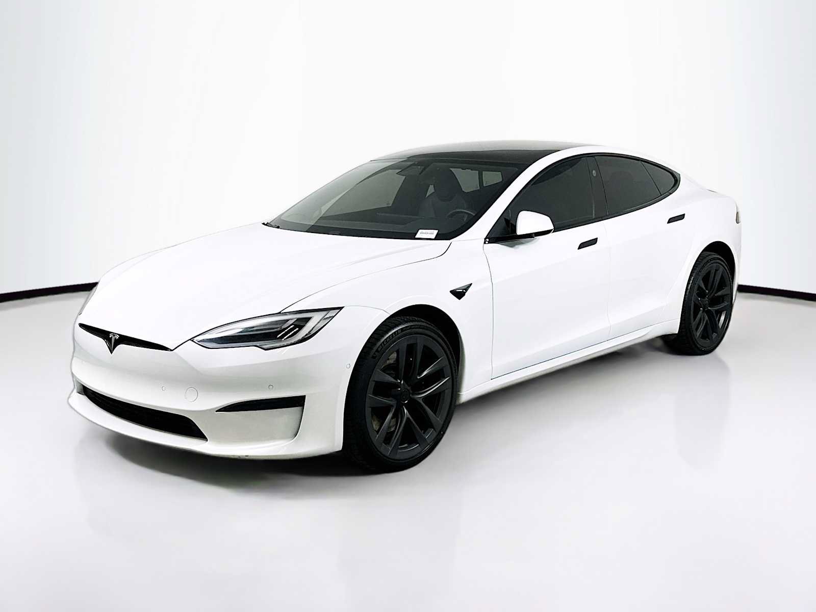 Used 2021 Tesla Model S Plaid AWD/4WD image 1