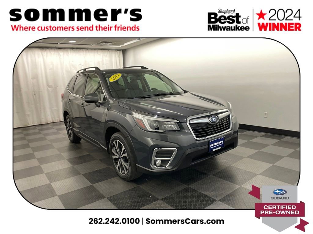 Certified 2021 Subaru Forester Limited w/ Popular Package #3
