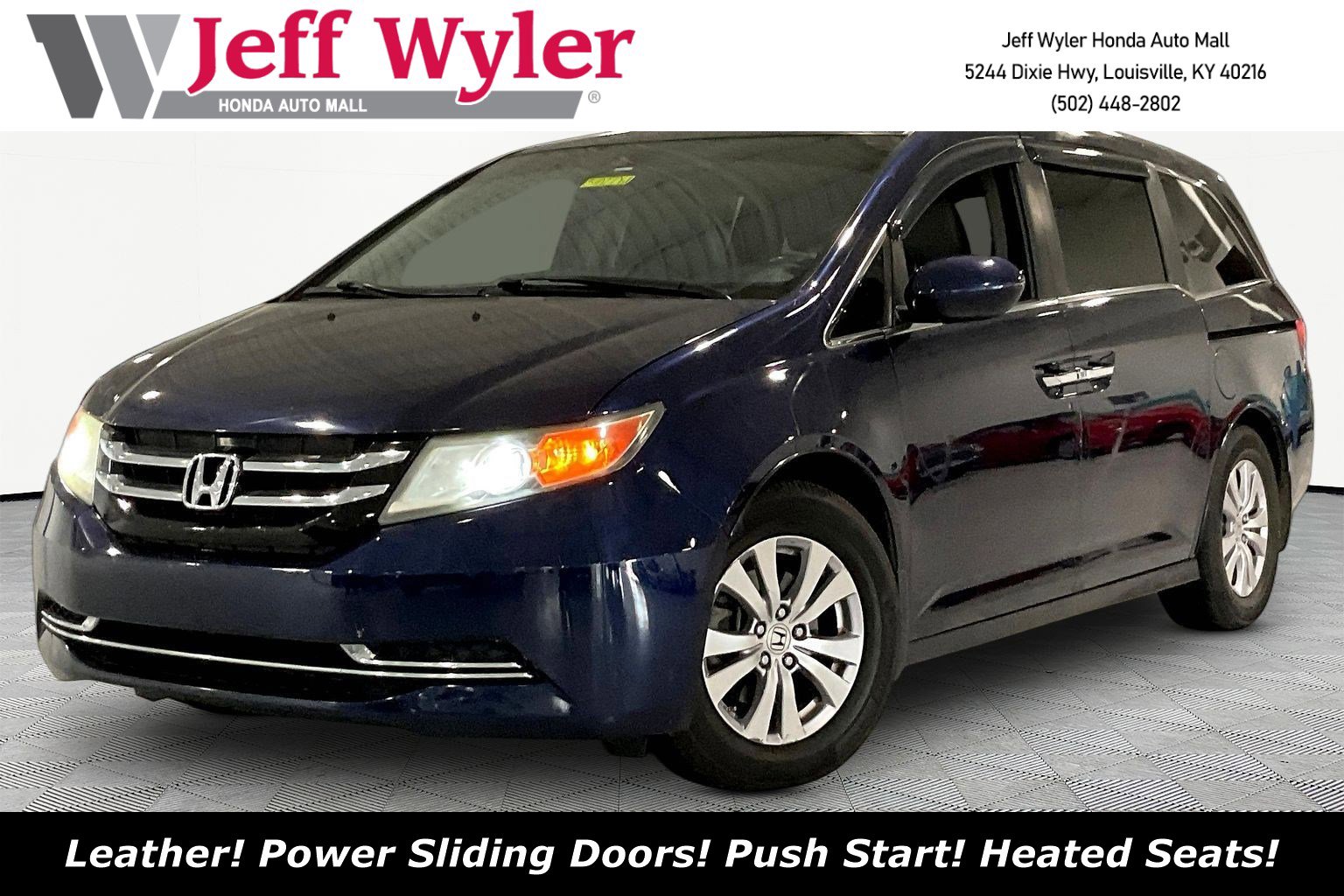 Used 2017 Honda Odyssey EX-L