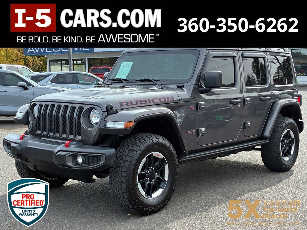 Used 2021 Jeep Wrangler Unlimited Rubicon