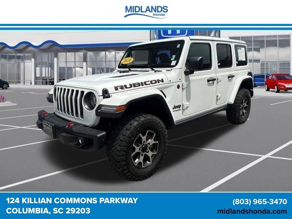 Used 2020 Jeep Wrangler Unlimited Rubicon AWD/4WD image 3