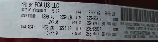 Used 2017 Chrysler Pacifica Touring-L FWD image 44