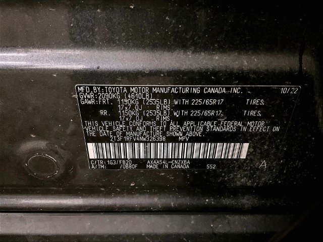 Used 2022 Toyota RAV4 LE AWD/4WD image 31