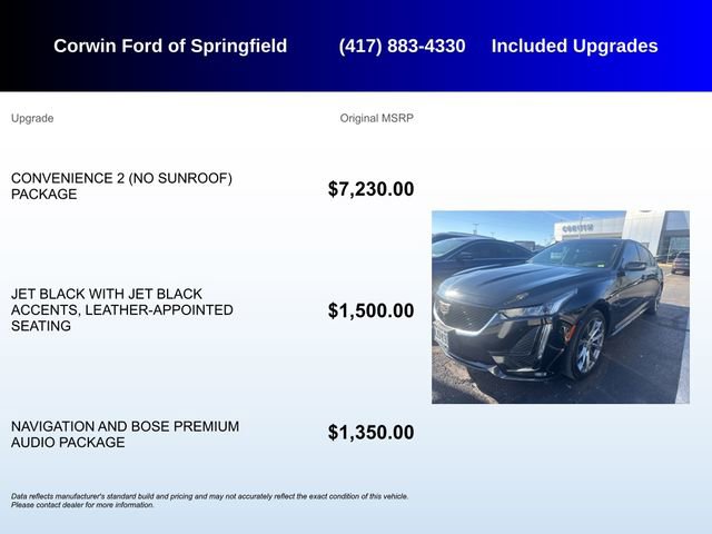 Used 2020 Cadillac CT5 Sport image 5