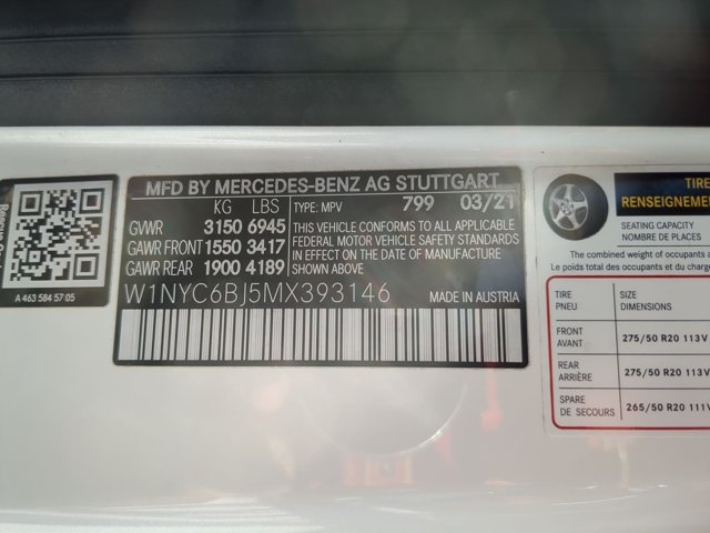 Certified 2021 Mercedes-Benz G 550 image 26