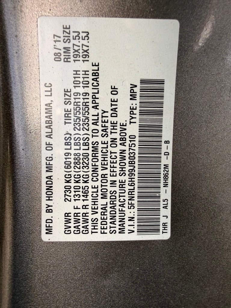 Used 2018 Honda Odyssey Elite image 28