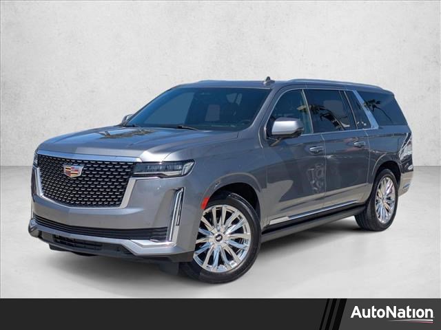 Used 2021 Cadillac Escalade ESV Premium Luxury w/ Driver Assist Tech Package AWD/4WD image 1