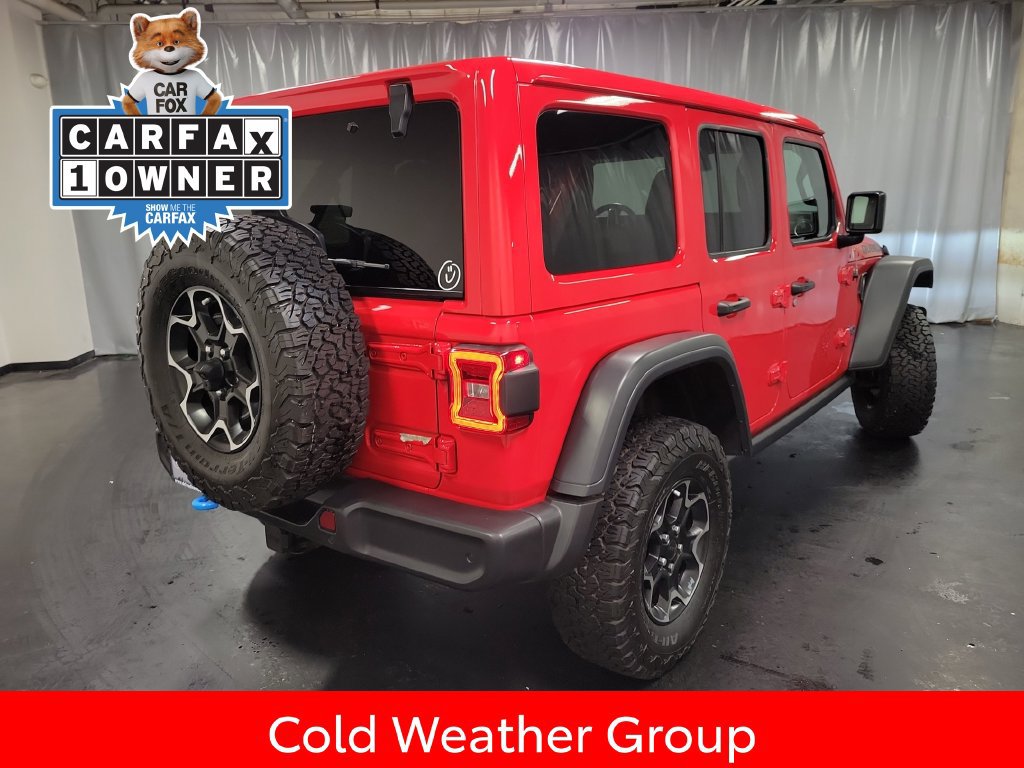Used 2021 Jeep Wrangler Unlimited Rubicon 4xe w/ Cold Weather Group AWD/4WD image 8