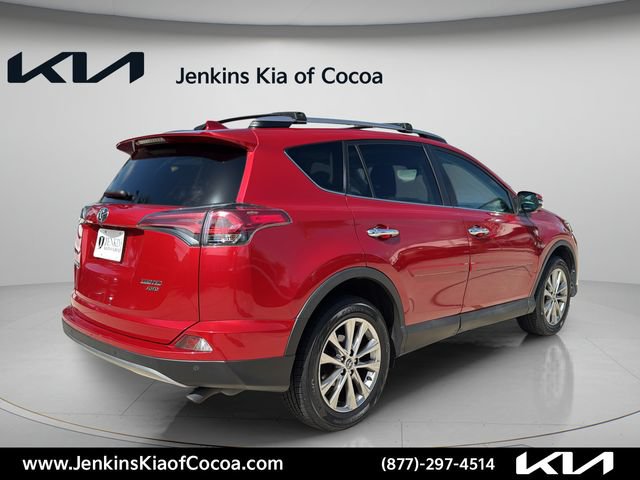 Used 2017 Toyota RAV4 Limited w/ Advanced Technology Package AWD/4WD image 4