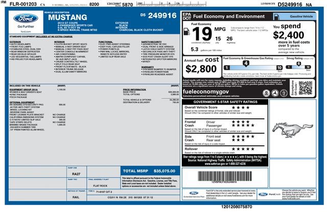 Used 2013 Ford Mustang GT w/ Brembo Brake Pkg image 17