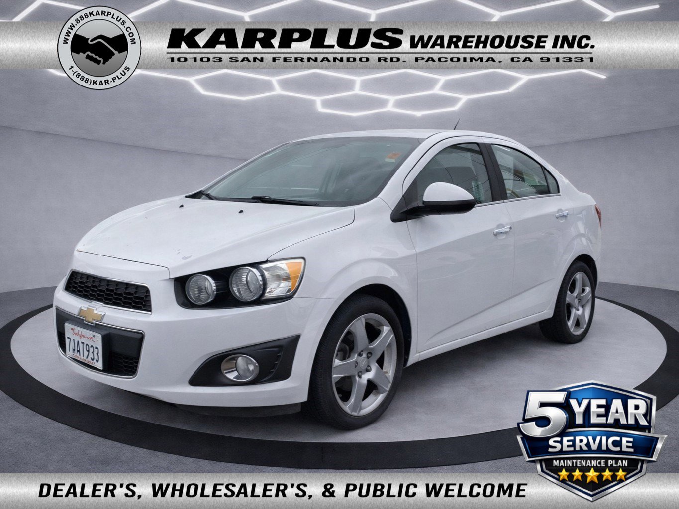 Used 2014 Chevrolet Sonic LTZ image 1