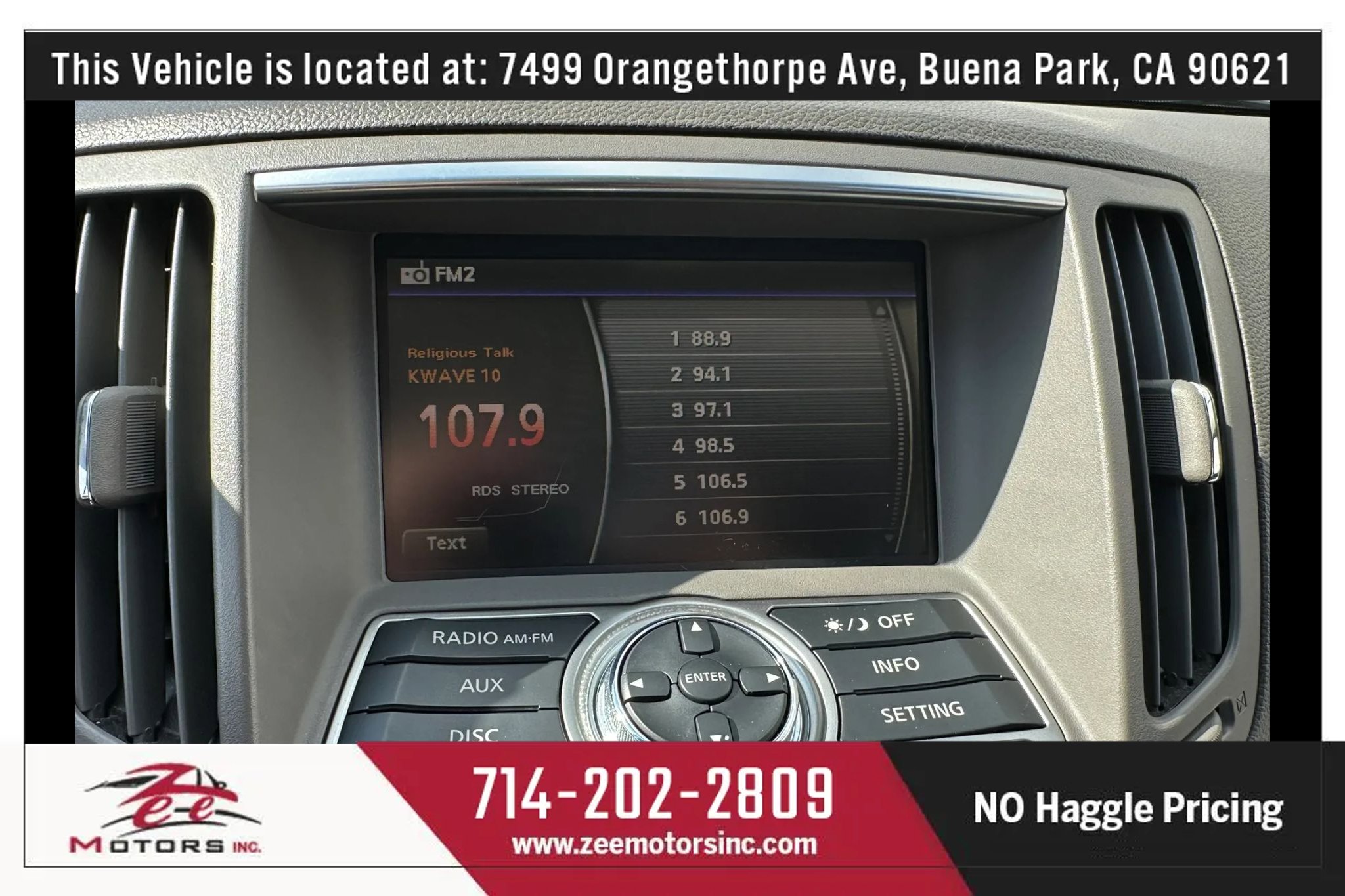 Used 2012 INFINITI G37 Journey w/ Premium Pkg RWD image 39