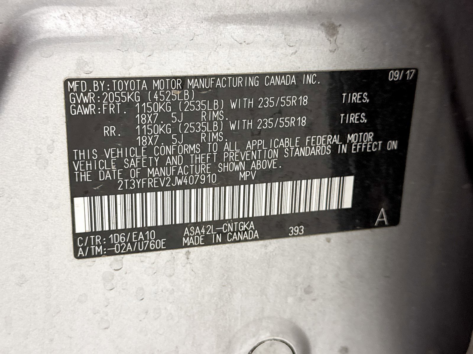 Used 2018 Toyota RAV4 Limited image 34