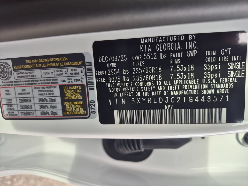 New 2026 Kia Sorento S AWD/4WD image 28