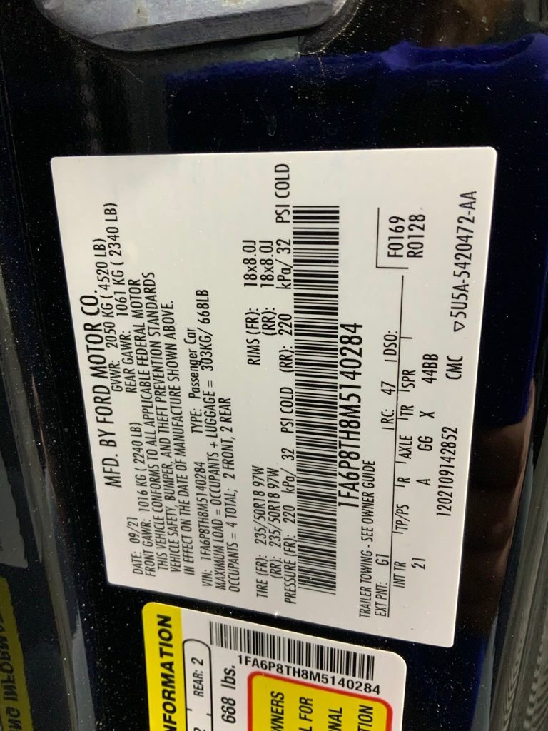 Used 2021 Ford Mustang Coupe image 31