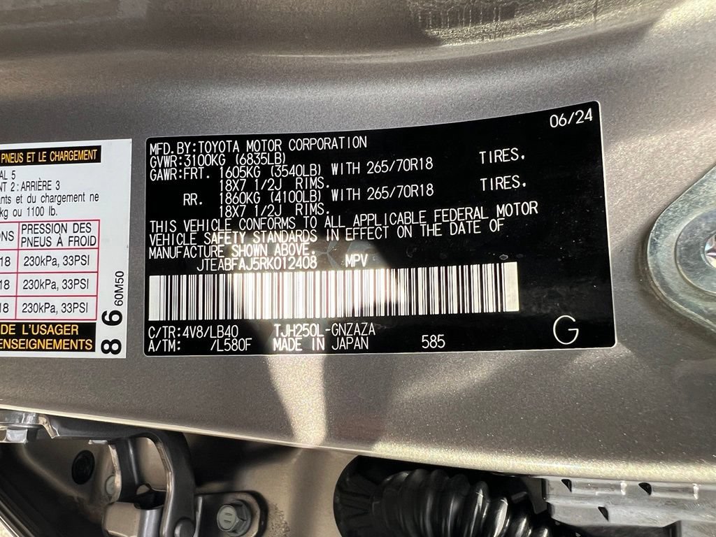 Certified 2024 Toyota Land Cruiser w/ Premium Package AWD/4WD image 49