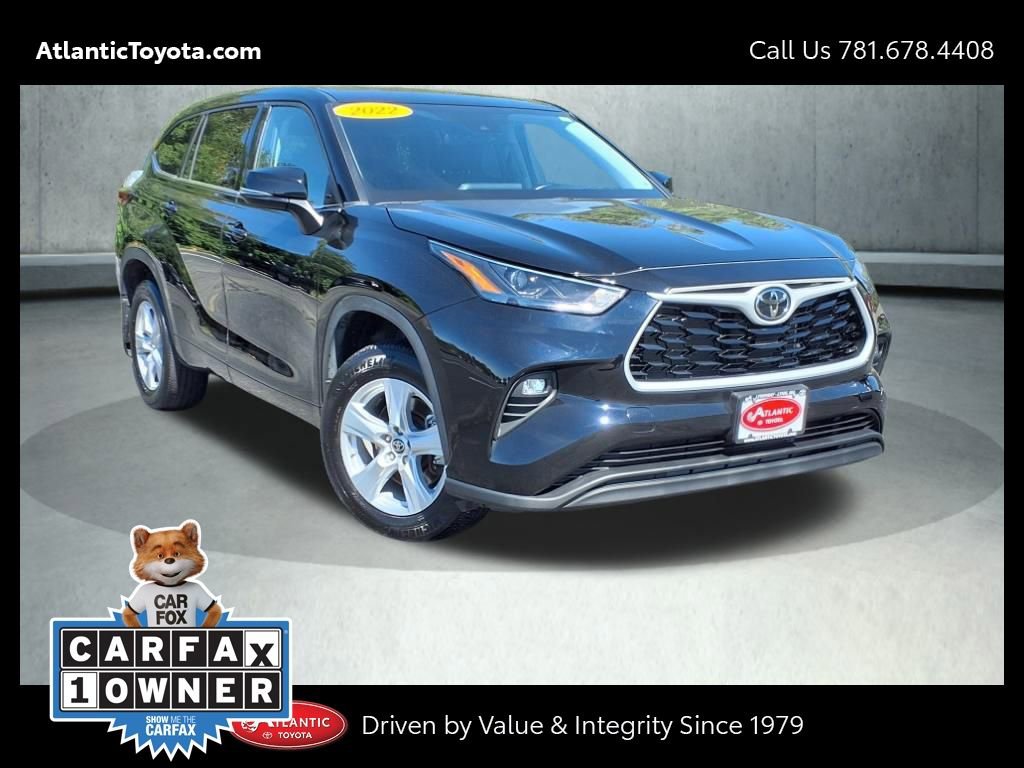 Certified 2022 Toyota Highlander LE