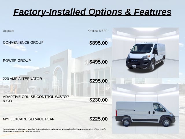 New 2026 RAM ProMaster 1500 w/ Convenience Group FWD image 7