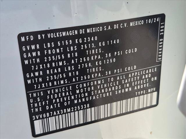 Used 2024 Volkswagen Tiguan Wolfsburg Edition FWD image 25