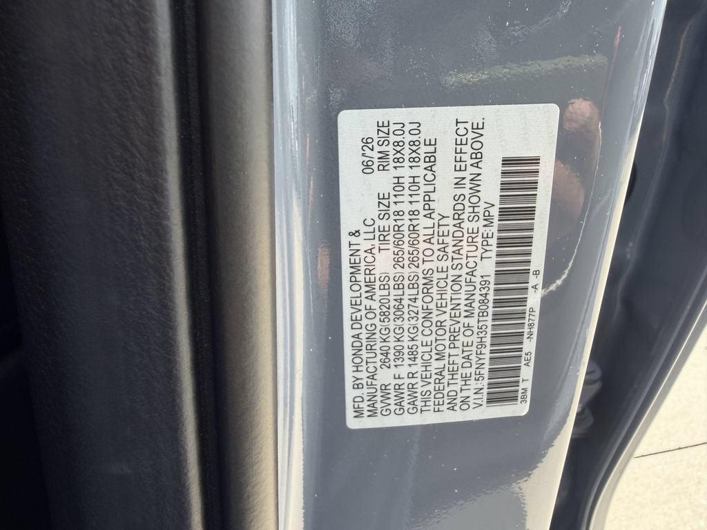 New 2026 Honda Passport RTL image 33