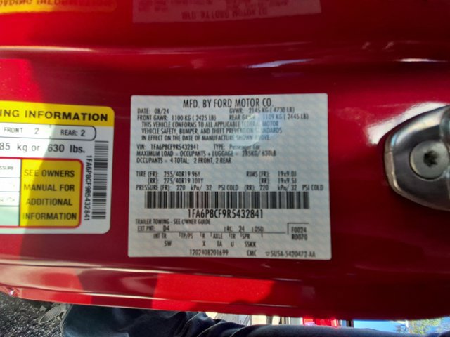 Used 2024 Ford Mustang GT Premium w/ GT Performance Package RWD image 24