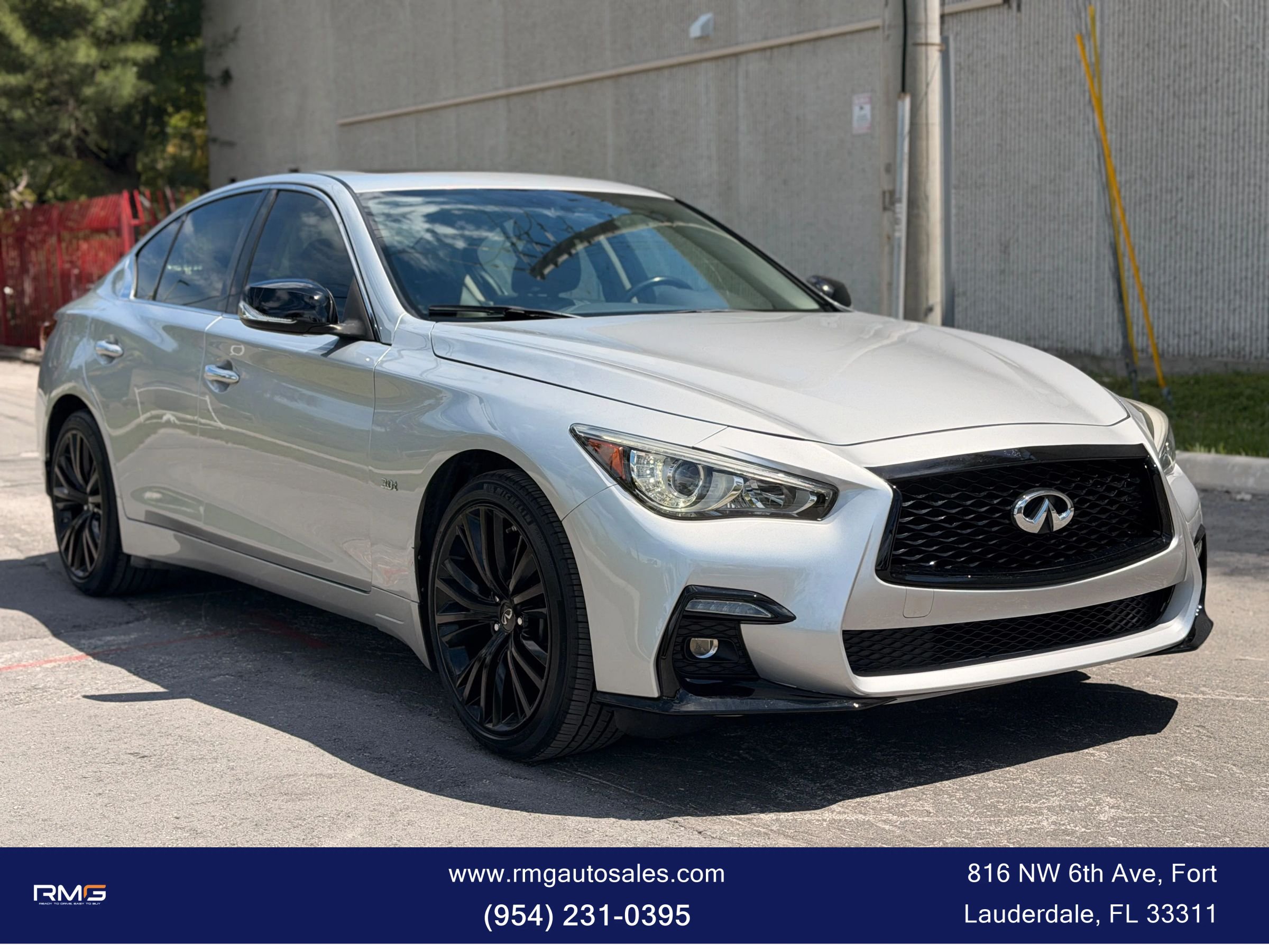 Used 2018 INFINITI Q50 Sport AWD/4WD image 3