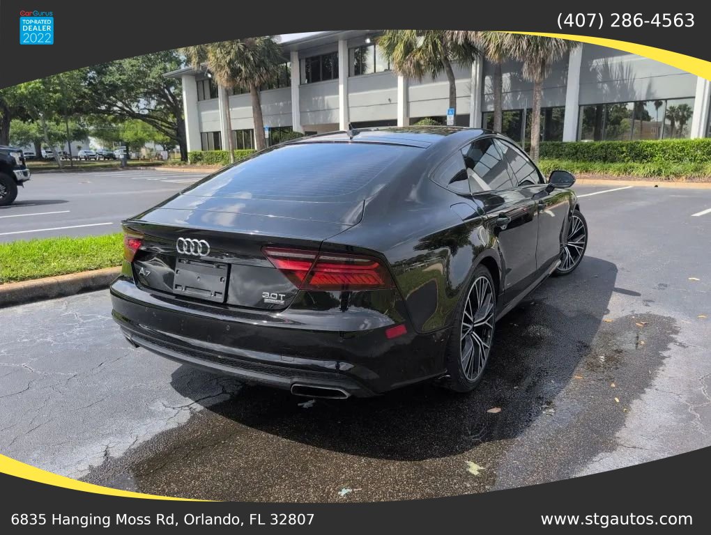 Used 2017 Audi A7 3.0T Premium Plus w/ Black Optic Package image 5
