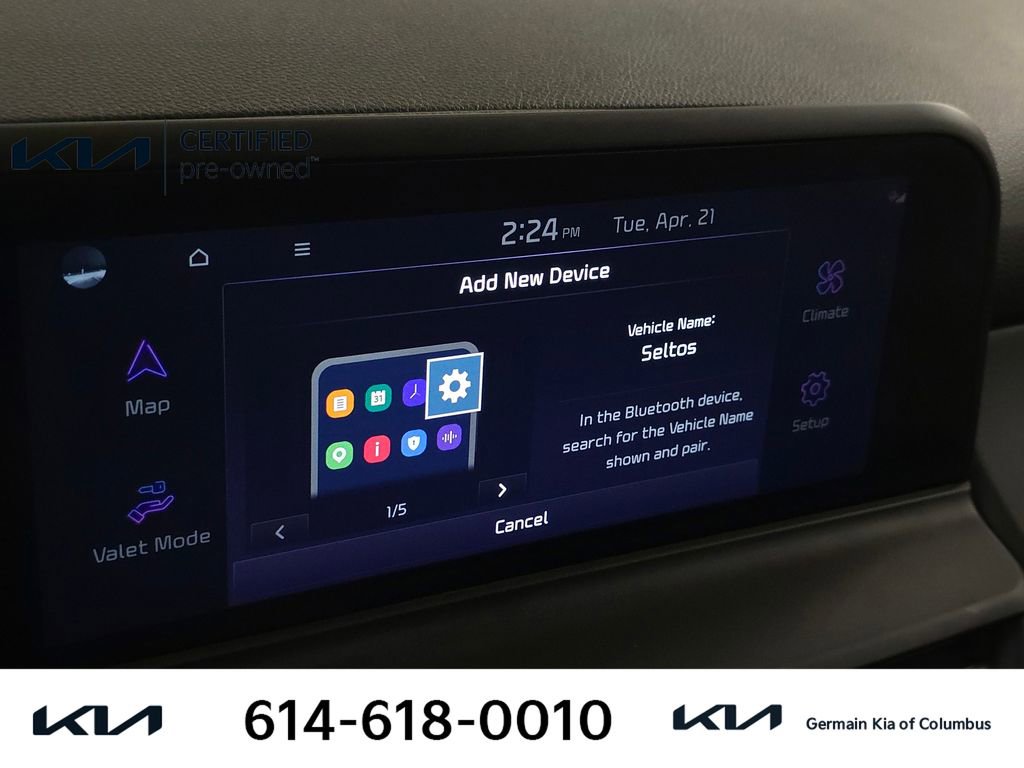 Certified 2024 Kia Seltos EX FWD image 30