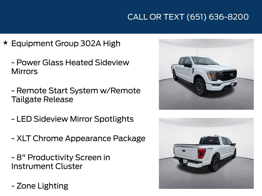 Used 2023 Ford F150 XLT w/ Equipment Group 302A High AWD/4WD image 10