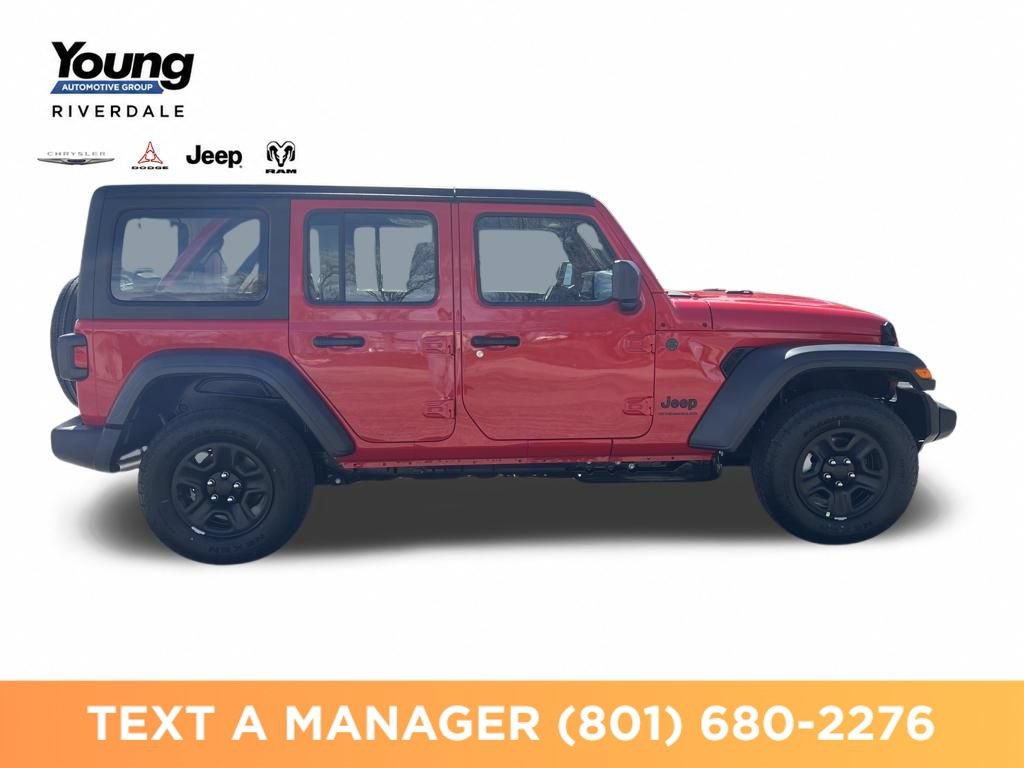 New 2026 Jeep Wrangler Unlimited Sport AWD/4WD image 6