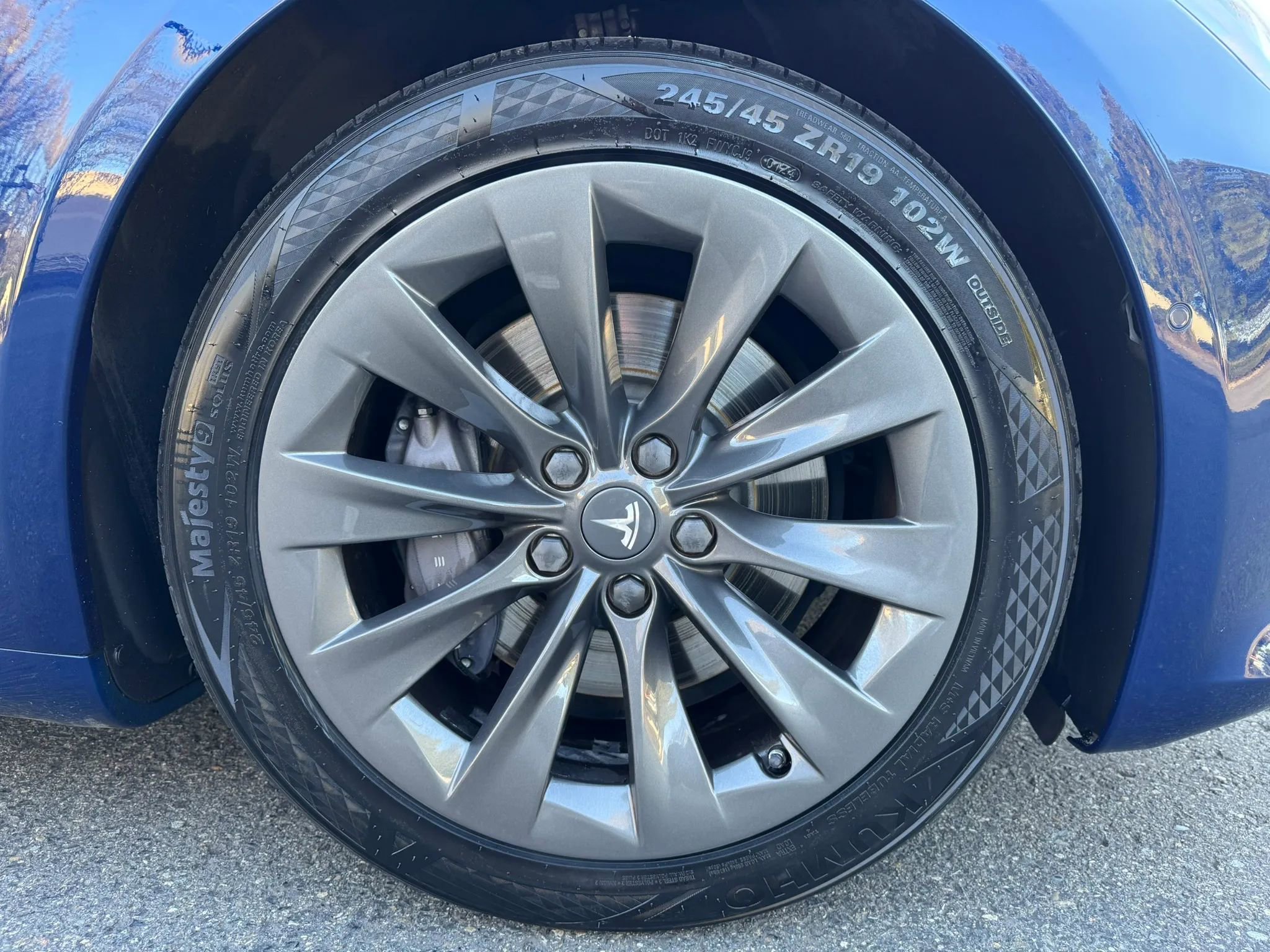 Used 2017 Tesla Model S 75D AWD/4WD image 21