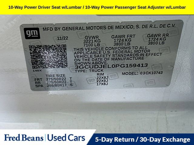 Certified 2023 Chevrolet Silverado 1500 High Country w/ High Country Premium Package image 35