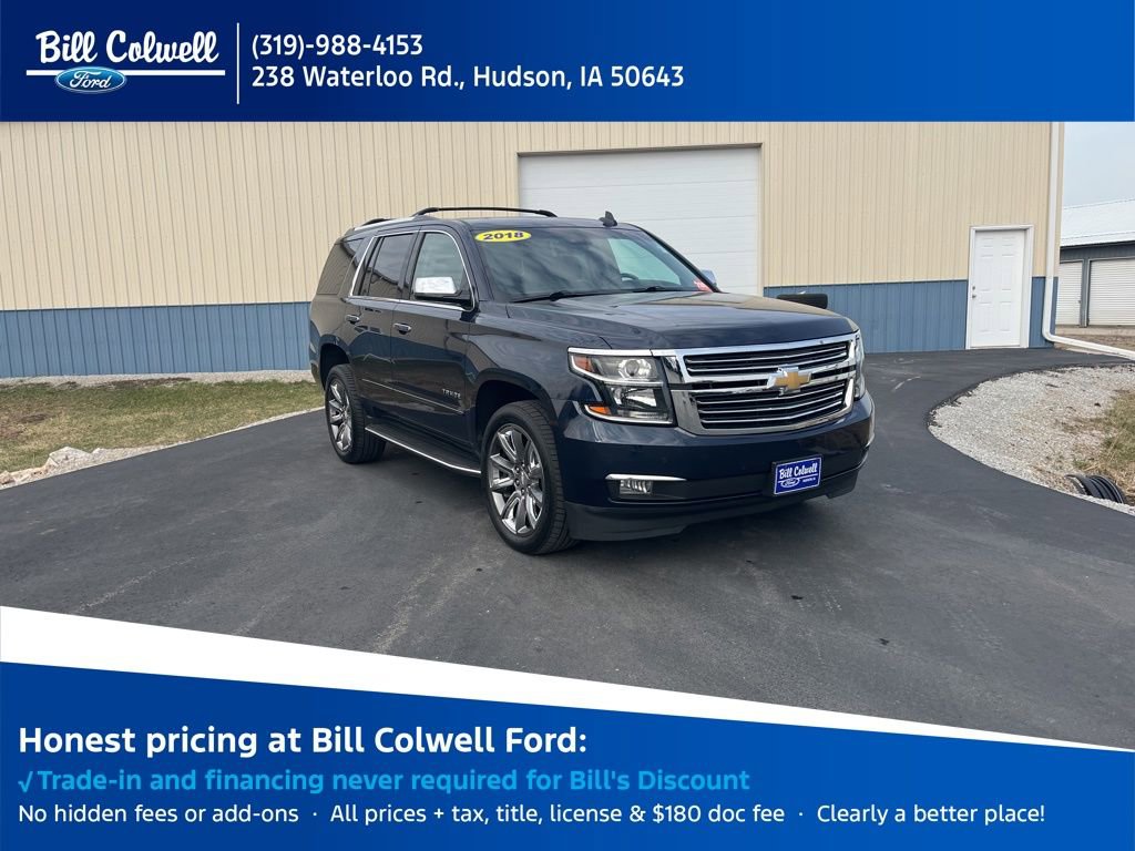 Used 2018 Chevrolet Tahoe Premier AWD/4WD image 1