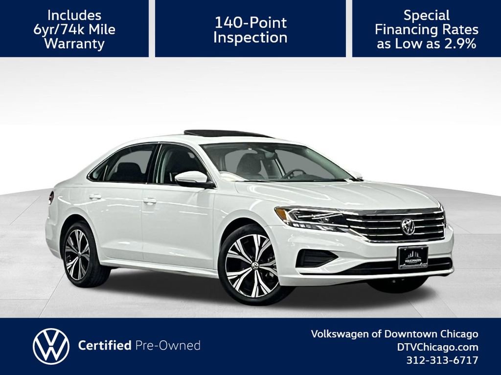 Certified 2022 Volkswagen Passat 2.0T SE FWD 360° Tour