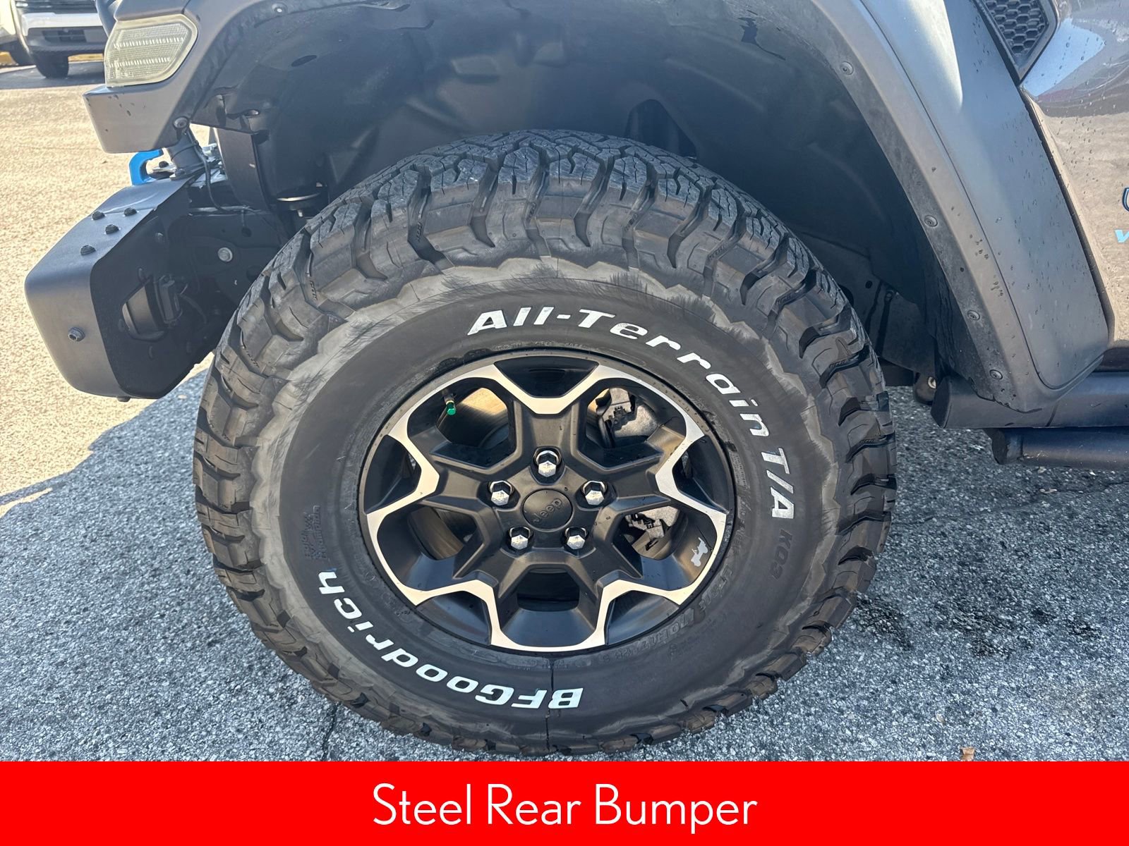 Used 2021 Jeep Wrangler Unlimited Rubicon 4xe w/ Steel Bumper Group image 13