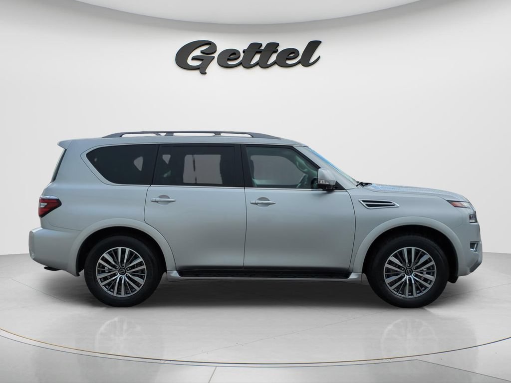 Certified 2023 Nissan Armada SL w/ Captain's Chairs Package AWD/4WD image 3